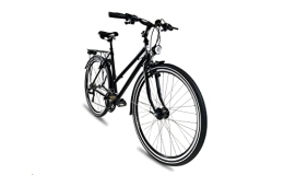 XB3 Fahrräder XB3 28 Zoll Damenfahrrad 21 Gang Shimano StVZO Nabendynamo LED Licht Standlicht schwarz
