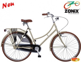 Zonix Fahrräder Zonix Damen Oma Hollandrad Creme dunkel 28 Zoll