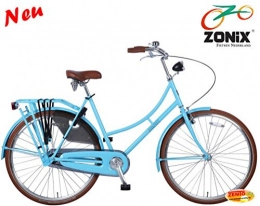 Zonix Fahrräder Zonix Damen Oma Hollandrad Hellblau 28 Zoll