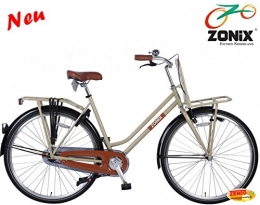 Zonix Fahrräder Zonix Damen Transportrad 28 Zoll Creme dunkel