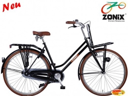 Zonix Fahrräder Zonix Damen Transportrad 28 Zoll Schwarz
