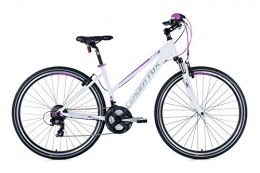 Leaderfox Fahrräder 28" Zoll Alu LEADER FOX Away Lady Trekking Cross MTB Fahrrad Bike weiss violet Rh 48cm