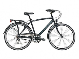 Adriatica Fahrräder 28 Zoll Herren Trekking Fahrrad 21 Gang Adriatica Boxter HP Man, Farbe:matt-schwarz, Rahmengröße:55cm