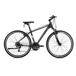 Leaderfox Fahrräder 28 Zoll Leader Fox Viatic Gent Herren Cross Bike MTB Shimano 21 Gang grau weiß 57 cm