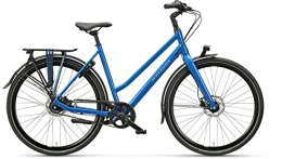 Winora Fahrräder Batavus Dinsdag Exclusive Trekking Bike 2022 (28" Damen Trapez 57cm, Deepsky Blue (Damen))