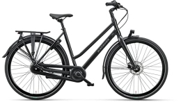 Winora Fahrräder Batavus Dinsdag Trekking Bike 2022 (28" Damen Trapez 53cm, Off Black (Damen))