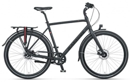 BATAVUS Fahrräder Batavus Suerte Exclusive Trekking Bike 2021 (28" Herren Diamant 61cm, Black (Herren))
