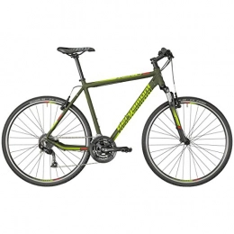 Bergamont Cross Trail und Trekking Bergamont Helix 3.0 Cross Trekking Fahrrad Oliv grün / grün / rot 2018: Größe: 52cm (170-178cm)
