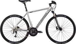  Fahrräder Bergamont Helix 7.0 Cross Trekking Herren Fahrrad silber / schwarz / grau 2015: Größe: 56cm (178-186cm)