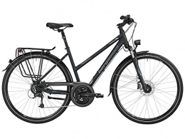  Fahrräder Bergamont Sponsor Disc Damen Trekking Fahrrad schwarz / grau / silber 2016: Größe: 44cm (158-164cm)