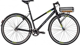  Cross Trail und Trekking Bergamont Sweep Automatix Damen Fitness Bike Fahrrad schwarz / grün / blau 2015: Größe: 52cm (171-176cm)