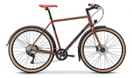 breezer Cross Trail und Trekking breezer Doppler Café+ Cyclocross Bike 2020 (58cm, Copper Metallic / Black)