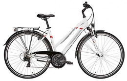 ZEG Fahrräder Damen Fahrrad 28 Zoll weiß - Pegasus Avanti Trekkingbike - Shimano Schaltung, StVZO Beleuchtung
