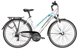 ZEG Cross Trail und Trekking Damen Fahrrad 28 Zoll weiß - Pegasus Piazza Citybike - Shimano Kettenschaltung, STVZO Beleuchtung