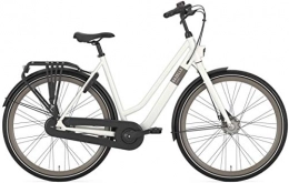 Gazelle Fahrräder Gazelle Esprit 7-G Trekking Bike 2021 (28" Damen Trapez 49cm, Ivory Matt (Wave))