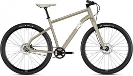 Ghost Fahrräder Ghost Square Times 9.9 AL U Urban Bike 2019 (L / 57cm, Frosted Tan / Star White)