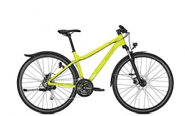 Kalkhoff Fahrräder Kalkhoff Crossrad Modell Entice 24 (2018) - Damen Fahrrad 28 Zoll, 24 Gang Kettenschaltung, hydraulische Scheibenbremse, Shimano Nabendynamo - Limette