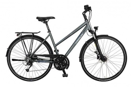 Kreidler Fahrräder Kreidler Raise RT6 Damenfahrrad Trapez Trekkingrad 2020, Rahmenhöhe:50 cm, Farbe:Silber