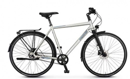 Kreidler Cross Trail und Trekking Kreidler Raise RT7S Shimano Nexus 8-G FL City Bike 2020 (28" Herren Diamant 50cm, Silber matt)