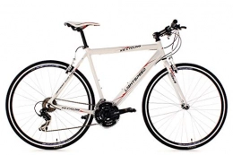KS Cycling Fahrräder KS Cycling Fitnessbike 28'' Lightspeed weiß Alu-Rahmen RH 60 cm