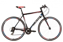 KS Cycling Cross Trail und Trekking KS Cycling Fitnessbike Alu-Rahmen 28“ Velocity 21-Gänge schwarz RH 53 cm