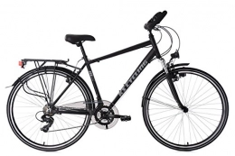 KS Cycling Fahrräder KS Cycling Herren Trekkingrad Alu-Rahmen 28'' Metropolis RH 51 cm Multipositionslenker Fahrrad, schwarz