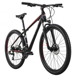KS Cycling Fahrräder KS Cycling Mountainbike Hardtail 27, 5'' Morzine schwarz-rot RH 41 cm