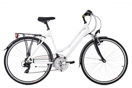 KS Cycling Fahrräder KS Cycling Trekkingrad Damen 28'' Canterbury weiß Aluminiumrahmen RH 54 cm Flachlenker