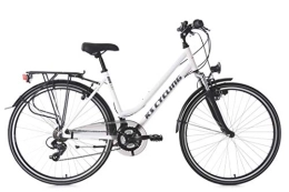 KS Cycling Fahrräder KS Cycling Trekkingrad Damen Alu-Rahmen 28'' Metropolis weiß RH 53 cm Flachlenker