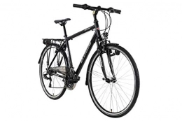 KS Cycling Fahrräder KS Cycling Trekkingrad Herren 28'' Canterbury schwarz Aluminiumrahmen Tourenlenker RH 58 cm