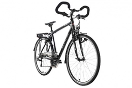 KS Cycling Fahrräder KS Cycling Trekkingrad Herren 28'' Canterbury schwarz matt Alu-Rahmen Multipositionslenker RH 53 cm