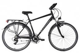 KS Cycling Fahrräder KS Cycling Trekkingrad Herren Alu-Rahmen 28“ Metropolis schwarz RH 56 cm Multipositionslenker