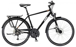 KTM Fahrräder KTM Avenza 27 Disc 27 Gang Herrenfahrrad Trekkingrad 2019, Farbe:schwarz, Rahmenhöhe:60 cm