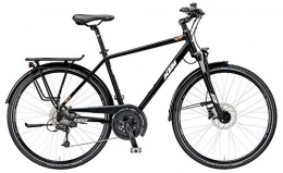 KTM Fahrräder KTM Avenza 27 Disc, 27 Gang Kettenschaltung, Herrenfahrrad, Herren, Modell 2019, 28 Zoll, schwarz matt, 46 cm