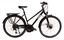 KTM Fahrräder KTM Damen Trekkingbike 28 Zoll schwarz Avenza 27 Disc Fahrrad - Shimano Kettenschaltung, StVZO Beleuchtung