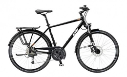 KTM Fahrräder KTM Herren Trekkingbike 28 Zoll schwarz Avenza 27 Disc Fahrrad - Shimano Kettenschaltung, StVZO Beleuchtung