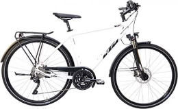 KTM Fahrräder KTM Veneto Light DISC, 30 Gang Kettenschaltung, Herrenfahrrad, Diamant, Modell 2020, 28 Zoll, White matt (Black+red), 56 cm