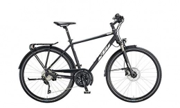 KTM Fahrräder KTM Veneto Light Disc Herrenfahrrad 30 Gang Trekkingrad 2020, Farbe:schwarz, Rahmenhöhe:51 cm