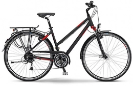 Louisiana Fahrräder Louisiana Staiger 2015 Trekking Fahrrad Damen schwarz / rot matt (Rahmenhöhe 48)