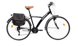 Moma Bikes Cross Trail und Trekking Moma Bikes Hybrid 28 ngr, Schwarz, Einheitsgröße