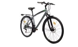 Moma Bikes Cross Trail und Trekking MOMA Fahrräder Trekking Pro Herren, Unisex, BITRKMG20UK, grau, Large - X-Large