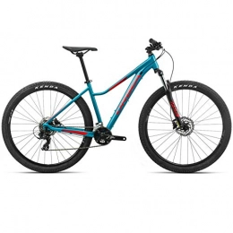 Orbea Cross Trail und Trekking ORBEA Unisex Fahrrad MX 50 ENT L MTB Hardtail, 14 Gang, 45 cm, 29", Blau - Rot, K210