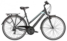 Pegasus Fahrräder Pegasus Piazza 21 Damenfahrrad 21 Gang Trekkingrad 2021, Farbe:türkis, Rahmenhöhe:45 cm