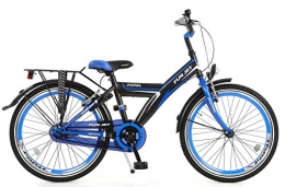 Plezier Fahrräder Plezier Jungen Hollandrad Funjet X 22 Zoll Blau-Grau
