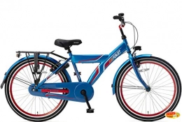 Plezier Fahrräder Plezier Jungen Hollandrad Funjet X 24 Zoll Blau-Rot