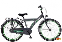 Plezier Fahrräder Plezier Jungen Hollandrad Funjet X 24 Zoll Grau-Grün