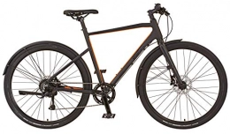 Prophete Cross Trail und Trekking Prophete Unisex – Erwachsene URBANICER 20.BMU.20 Urban Bike 28" Fahrrad, schwarz, RH 55