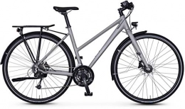 Rabeneick Fahrräder Rabeneick TS3 Damen Trapez grau Aluminium matt Rahmenhhe 55cm 2019 Trekkingrad