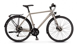 Rabeneick Fahrräder Rabeneick TS3 Trekking Bike 2020 (28" Herren Diamant 55cm, Grau Aluminium matt)