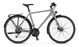 Rabeneick Fahrräder Rabeneick TS3 Trekking Bike 2021 (28" Herren Diamant 55cm, Grau Aluminium Matt (Herren))